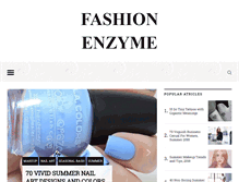 Tablet Screenshot of fenzyme.com